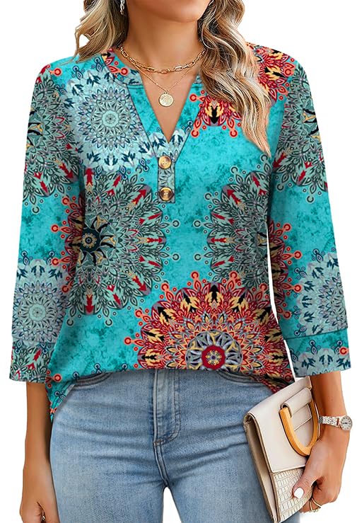 Blue Pattern / 3XL