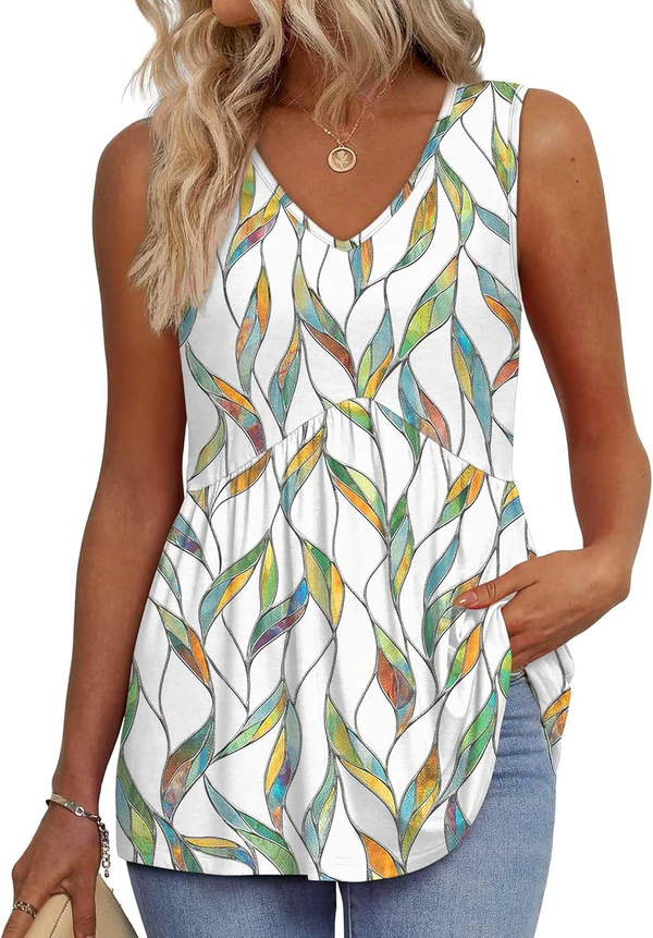 Leaf Print / 2XL